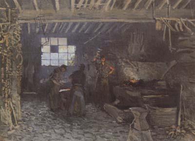 Alfred Sisley The Forge at Marly-le-Roi (san34) France oil painting art